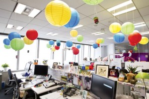 Google office at IFC in Shanghai