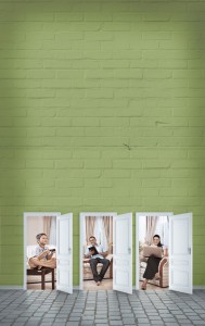 open doors