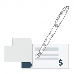 check and pen