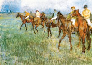 horses painting