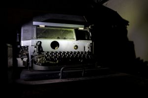 old typewriter
